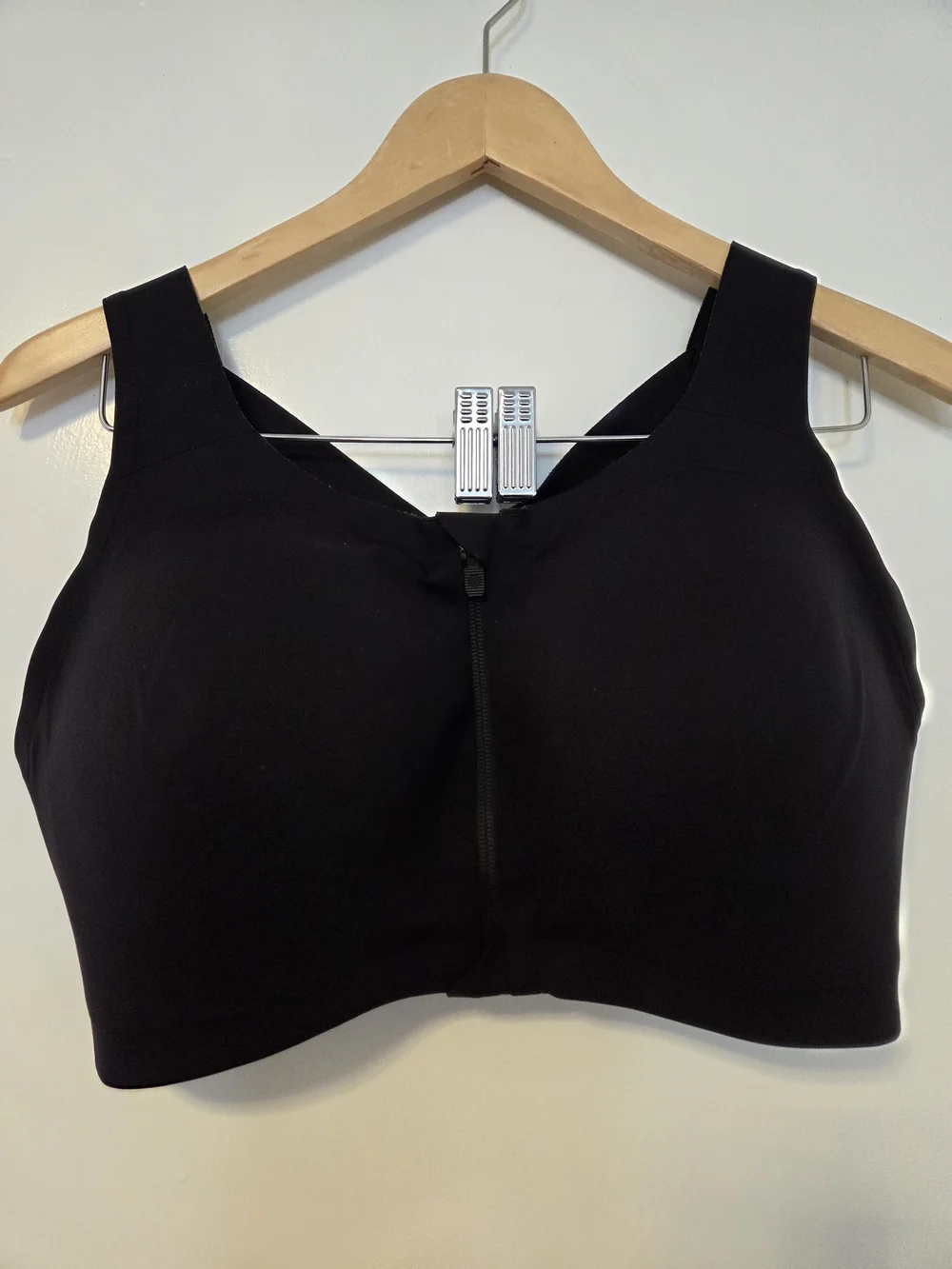 lululemon athletica Black Front-Zip Sports Bra - Supportive Women's Intimates